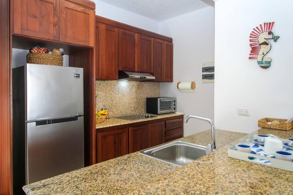 לאס טרנאס Palmeraie Terrenas Beach Apartamento מראה חיצוני תמונה